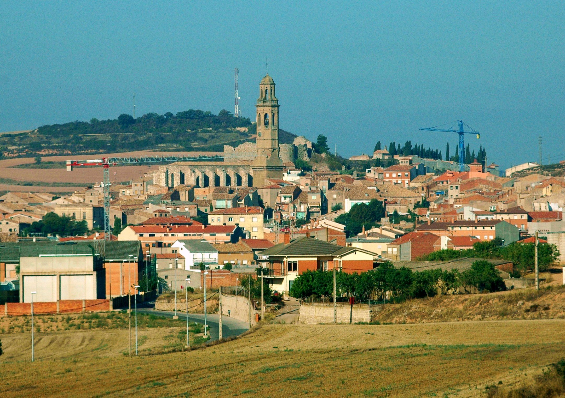 vista general de calaf