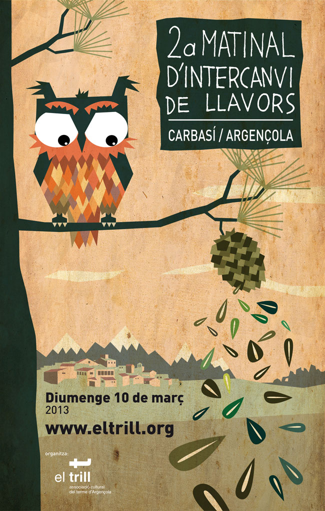 cartell 2a Matinal d’intercanvi de llavors