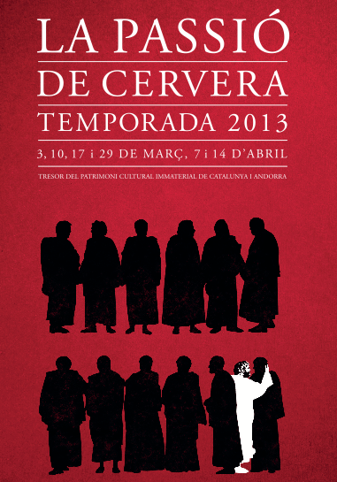 cartell La Passió de Cervera