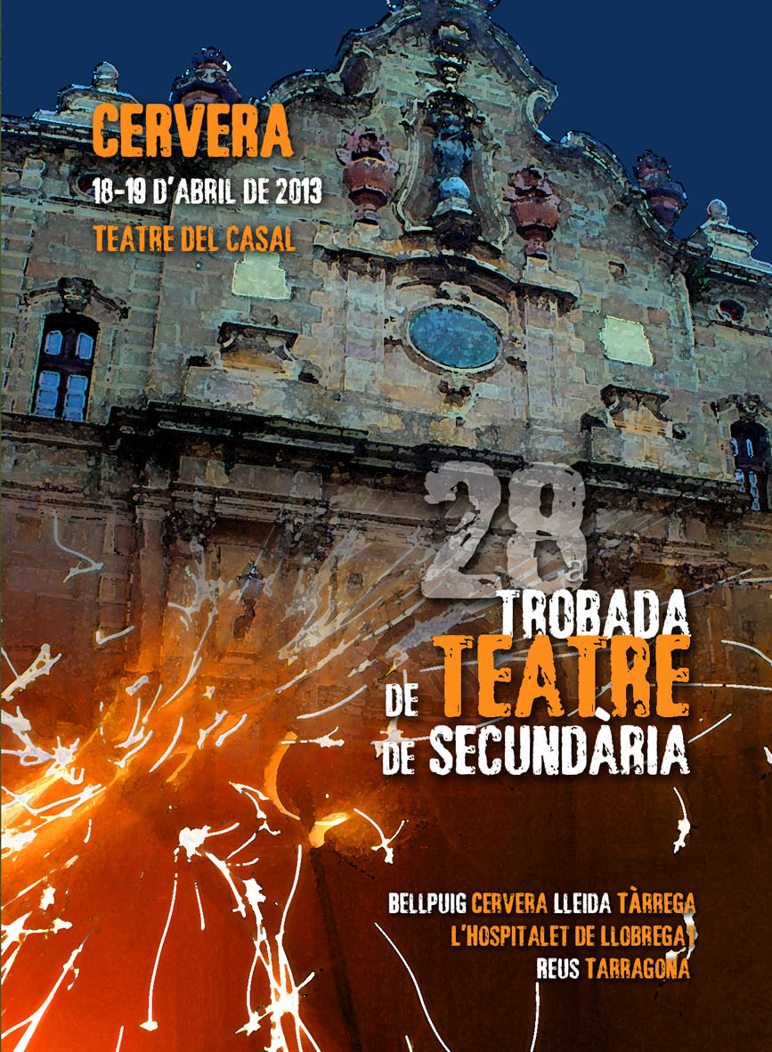 cartell 28a Trobada de Teatre de Secundària