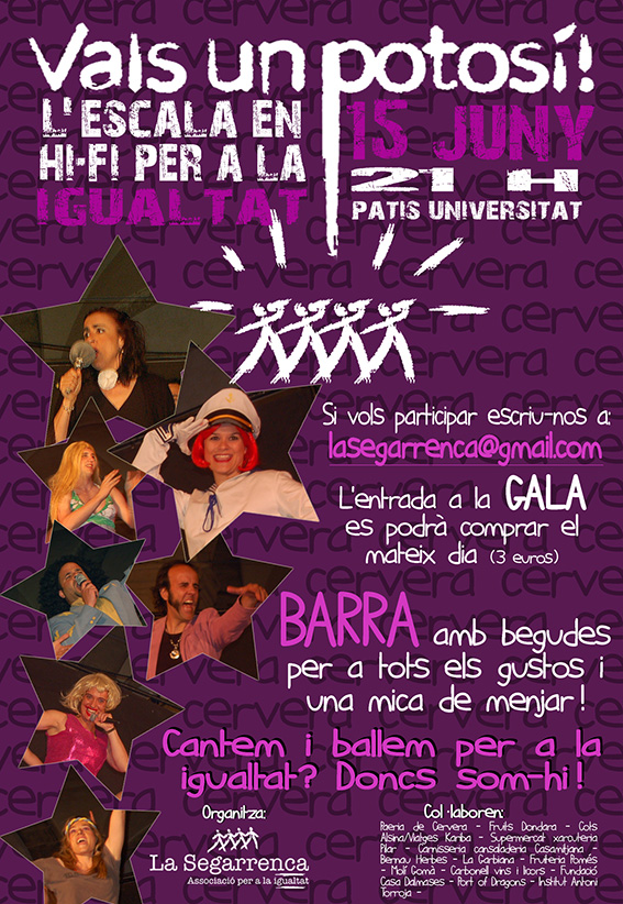 cartell Vals un Potosí 2013