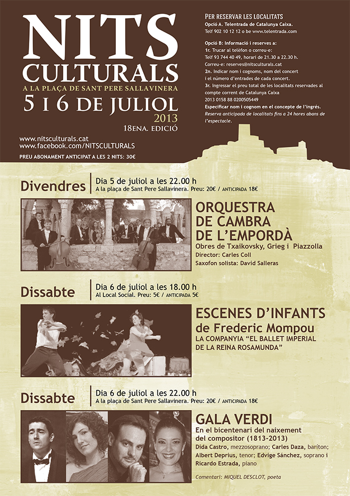 cartell 18 ena Nits Culturals