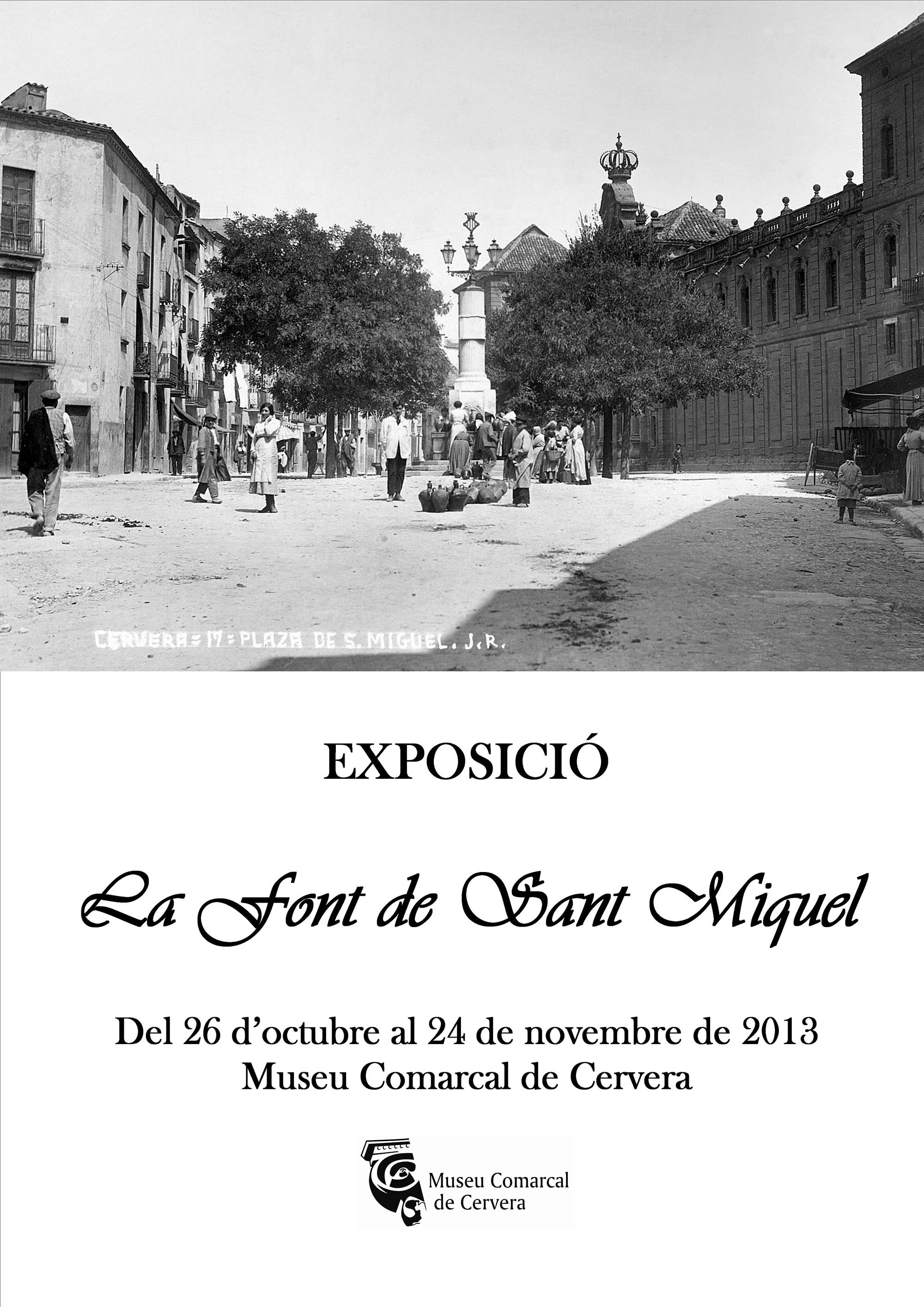 cartell Exposició La font de Sant Miquel