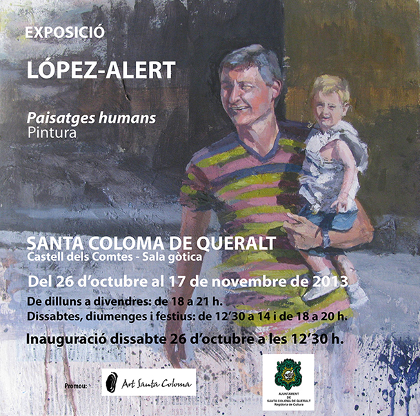 Cartell exposició pintura Jordi López-Alert