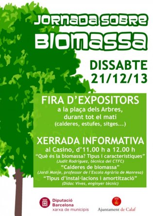 cartell 1a Fira de la Biomassa