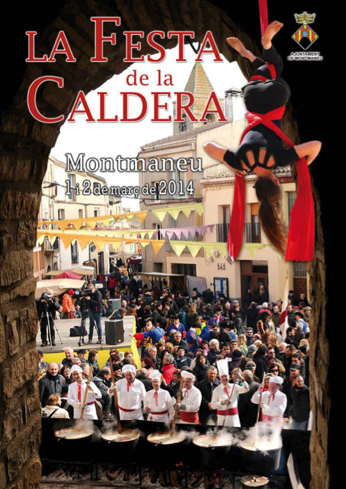 cartell Festa de la Caldera 2014