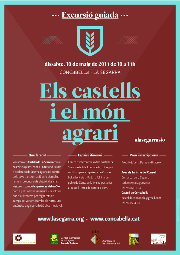 cartell Els castells i el món agrari