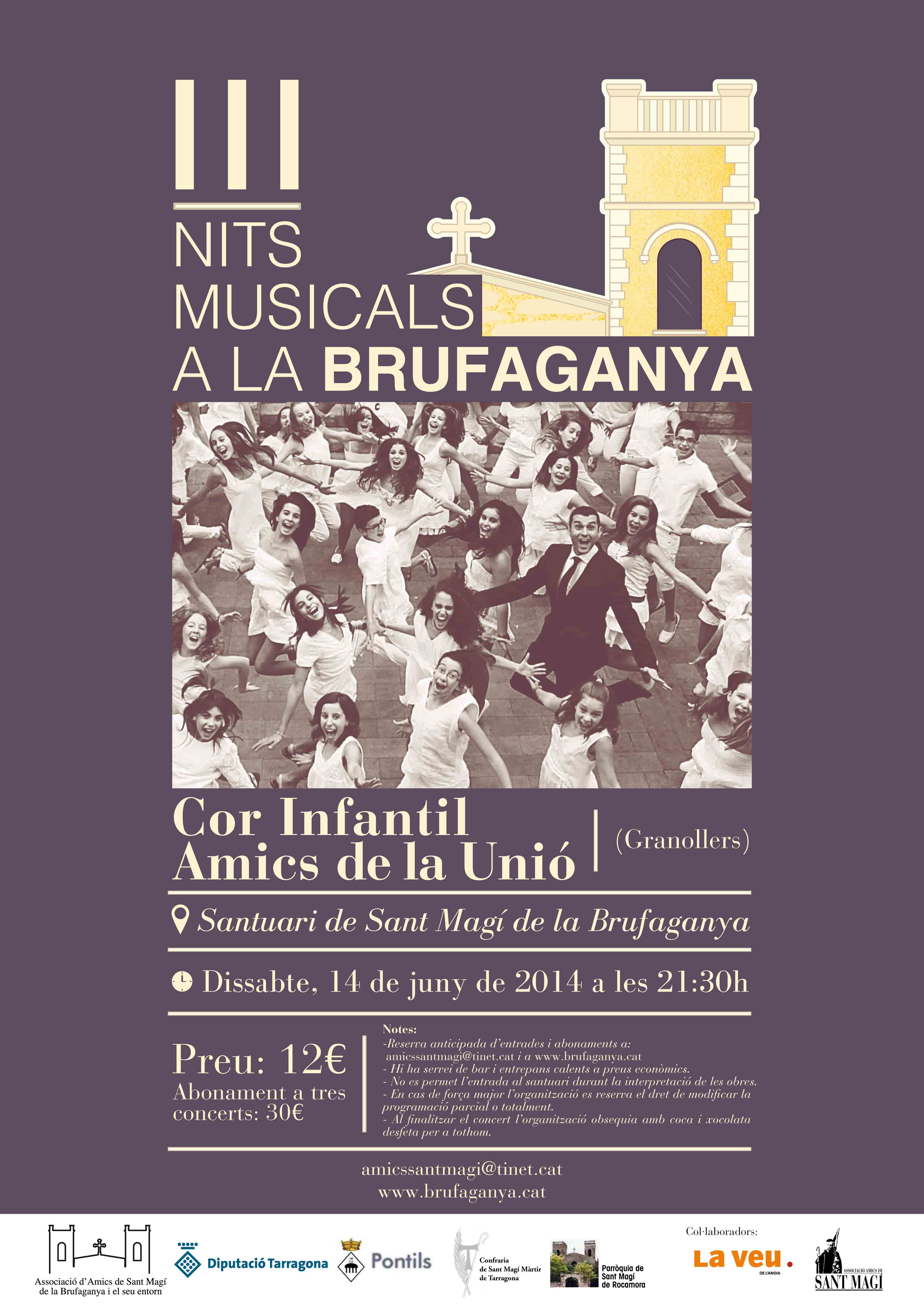 cartell III Nits Musicals a la Brufaganya