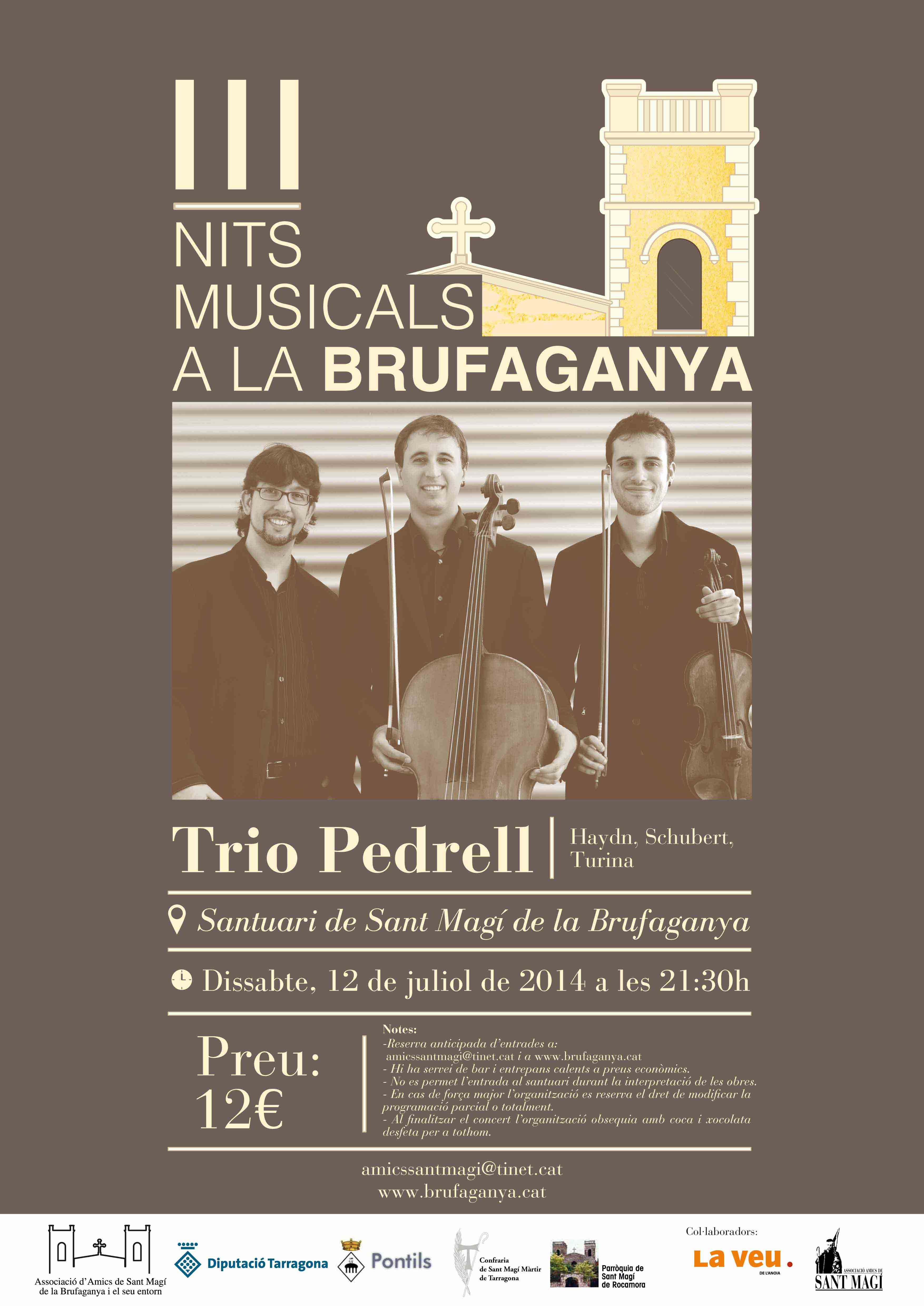 cartell III Nits Musicals a la Brufaganya