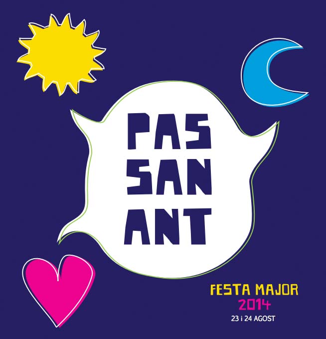 cartell Festa Major Passanant 2014