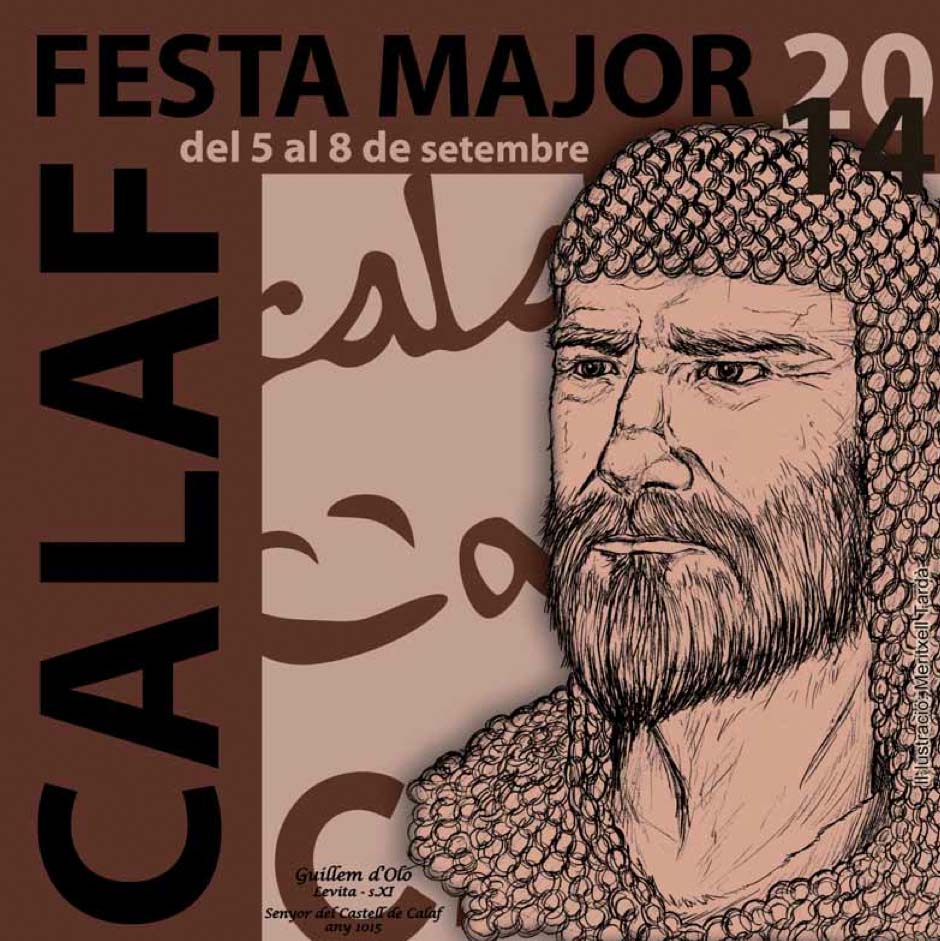 cartell Festa Major Calaf 2014