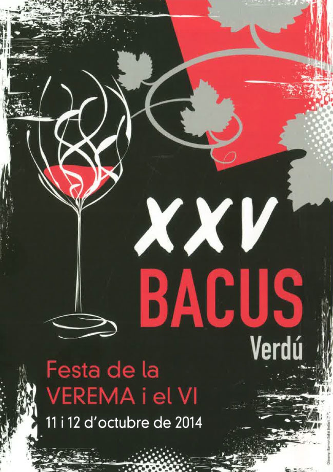 cartell XXV BACUS, Festa de la Verema i el Vi