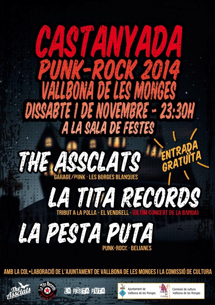 cartell Castanyada Punk-Rock 2014