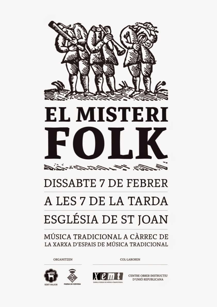 cartell Concert El Misteri Folk