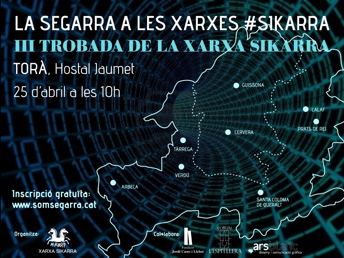 cartell La Segarra a les xarxes
