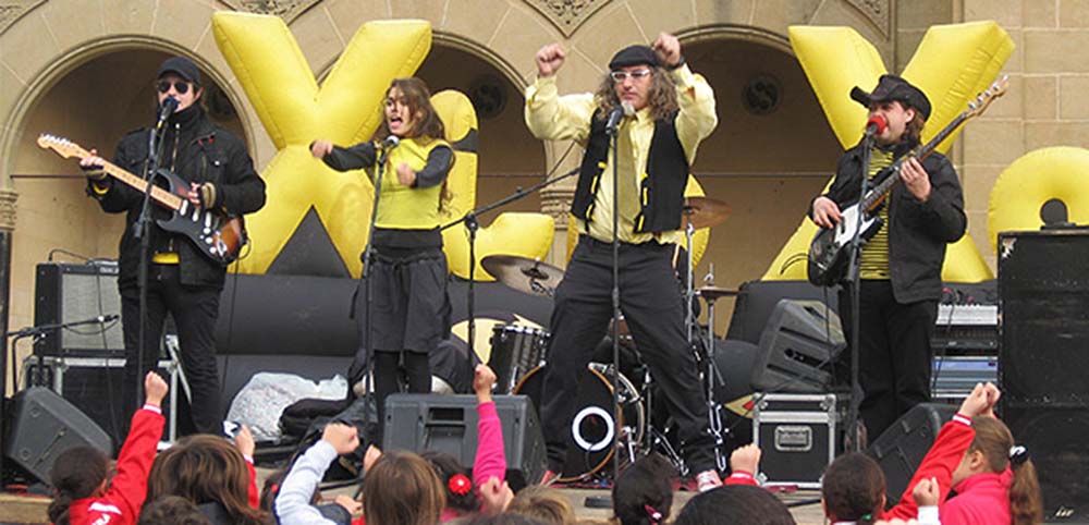 Espectacle Que peti la plaça de Xip-Xap