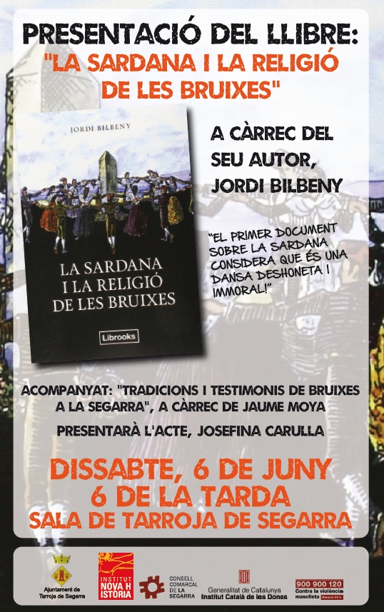 cartell LA SARDANA I LA RELIGIÓ DE LES BRUIXES