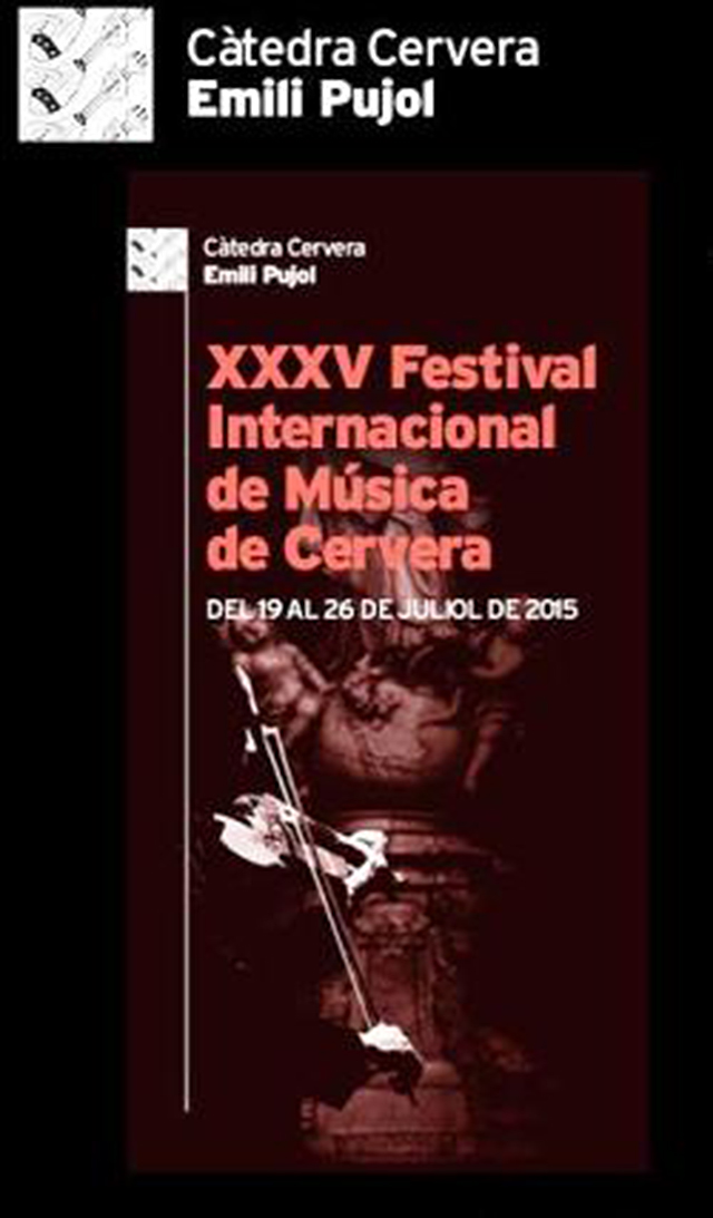 cartell XXXV Festival Internacional de Música