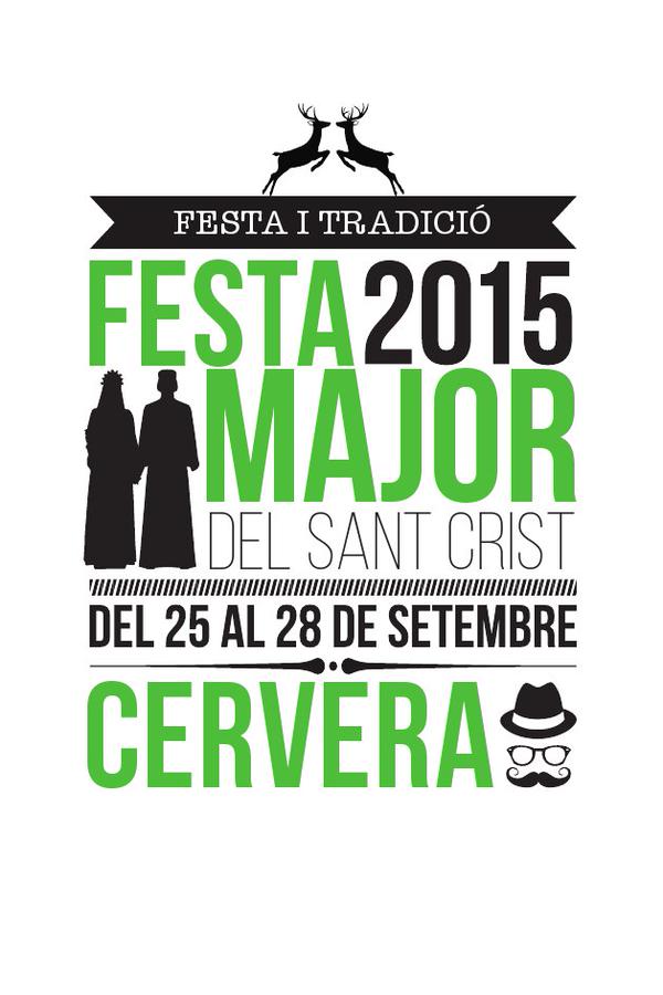 cartell Festa Major del Sant Crist 2015