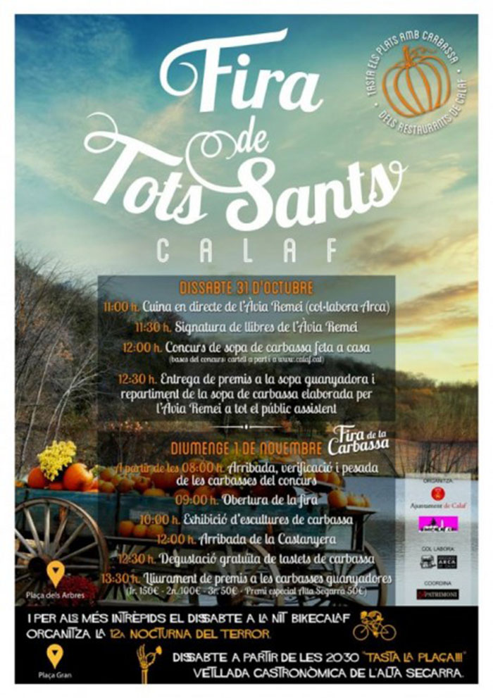 cartell Fira de Tots Sants