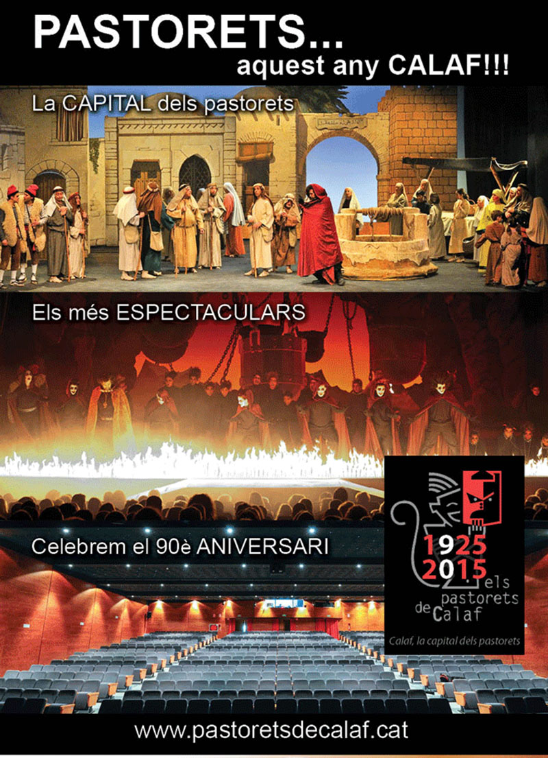 cartell Els Pastorets de Calaf