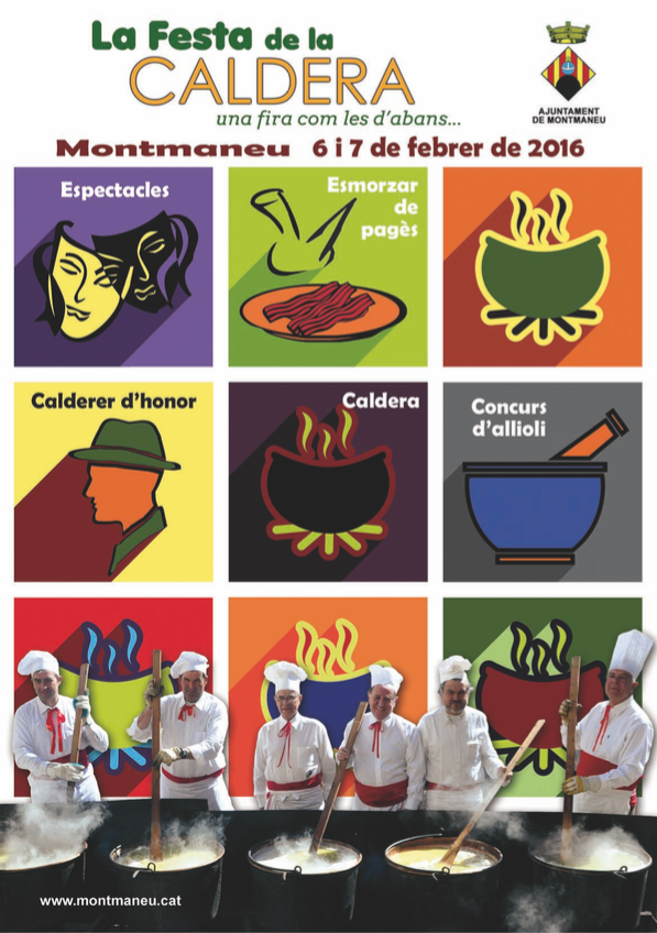 cartell Festa de la Caldera 2016