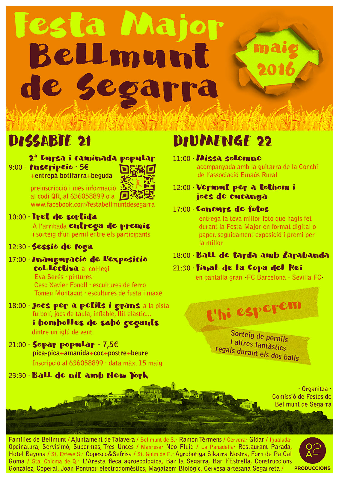 cartell Festa Major