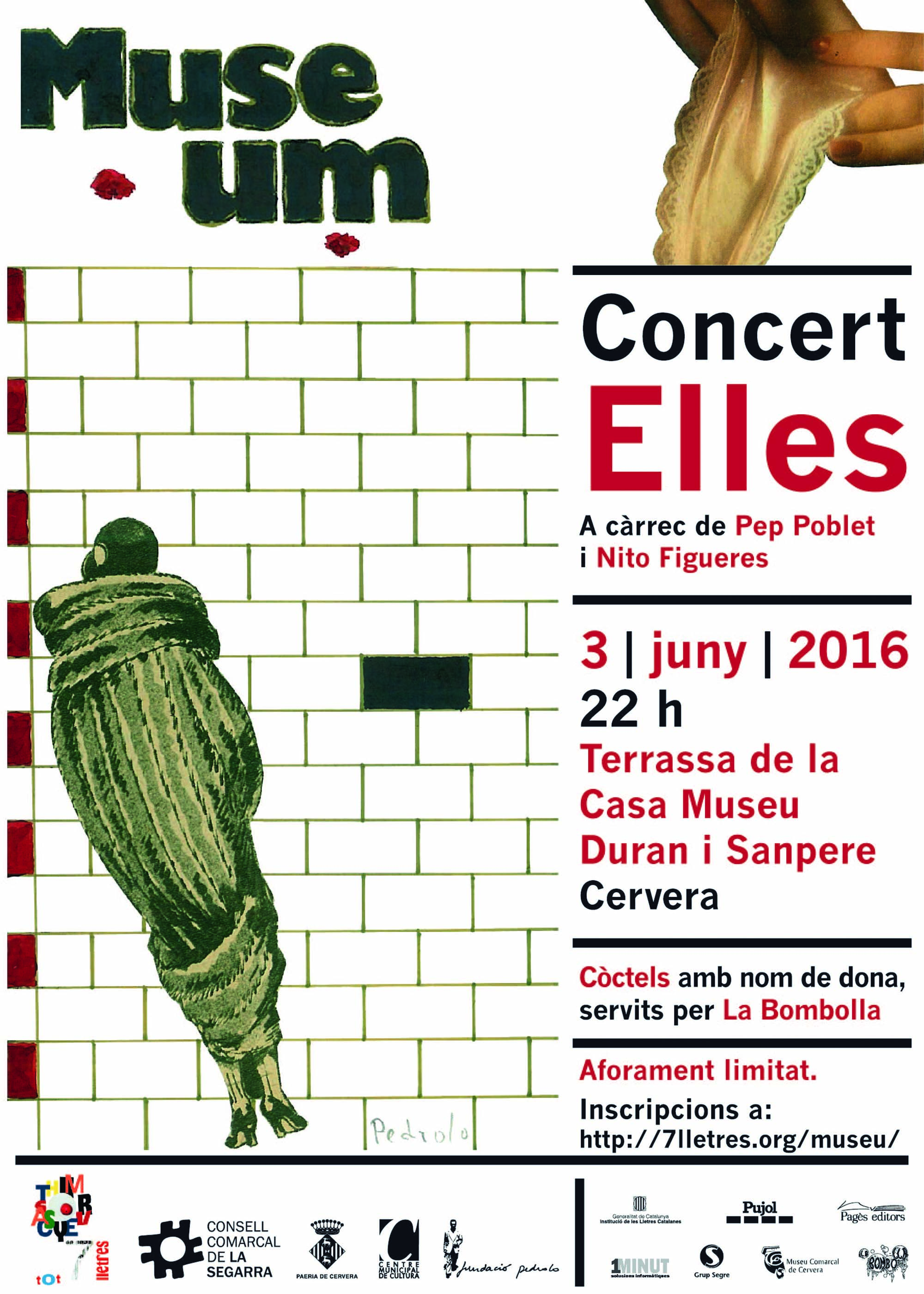 cartell Concert 'Elles'