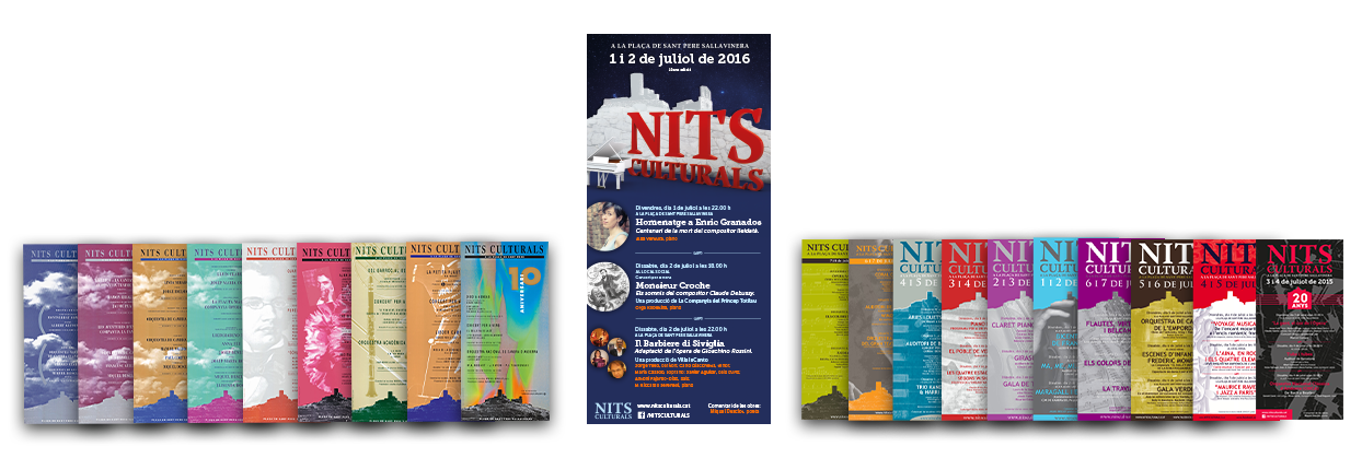 cartell 21 Nits Culturals de Sant Pere Sallavinera