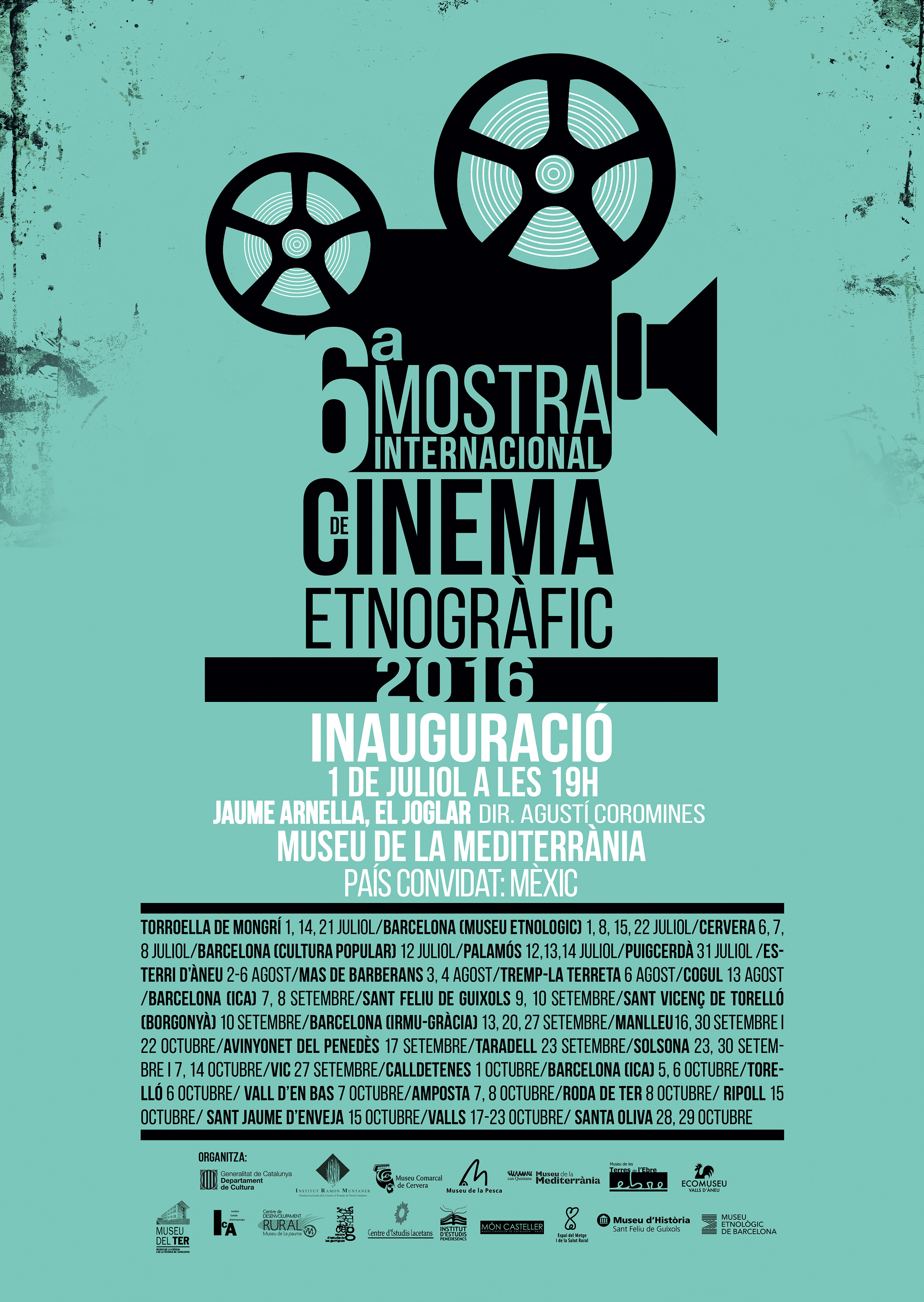 cartell 6a Mostra de Cinema Etnogràfic de Catalunya