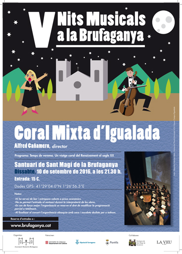 cartell V Nits Musicals a la Brufaganya