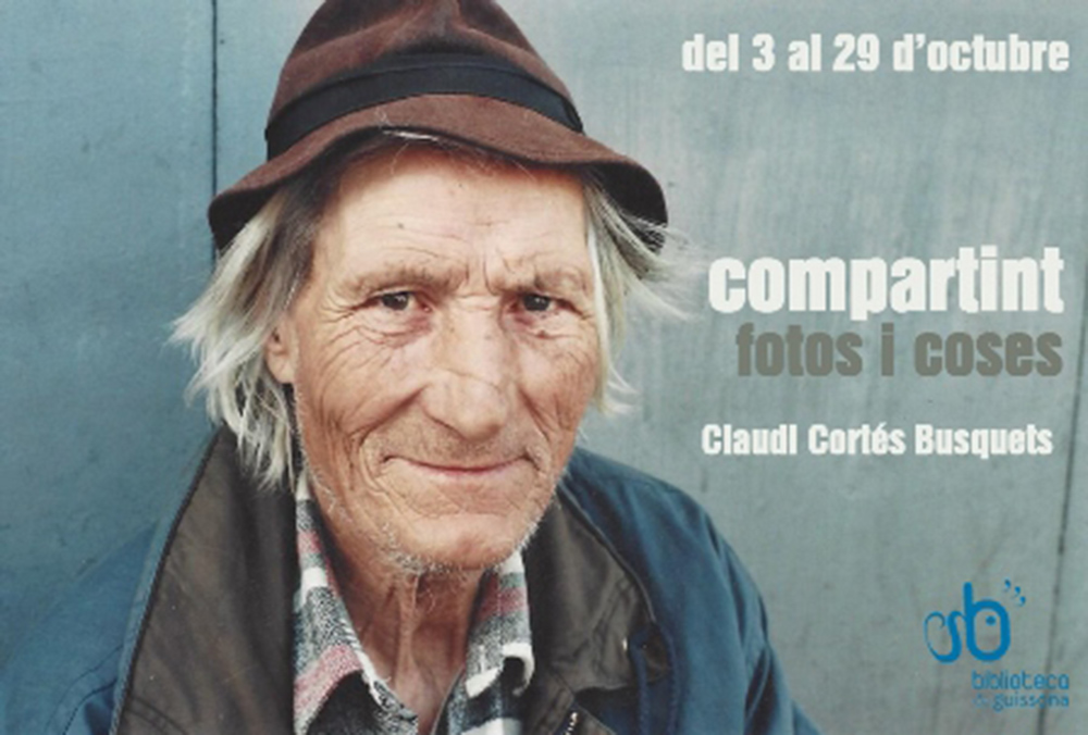 cartell Exposició 'Compartint: fotos i coses'