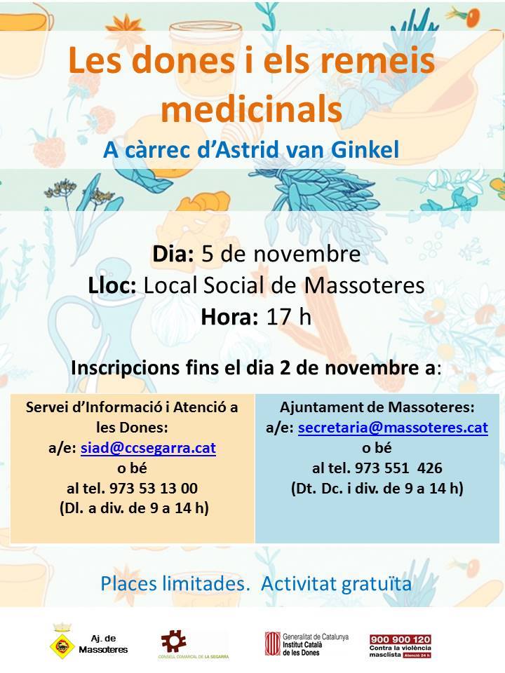 cartell Les dones i els remeis medicinals