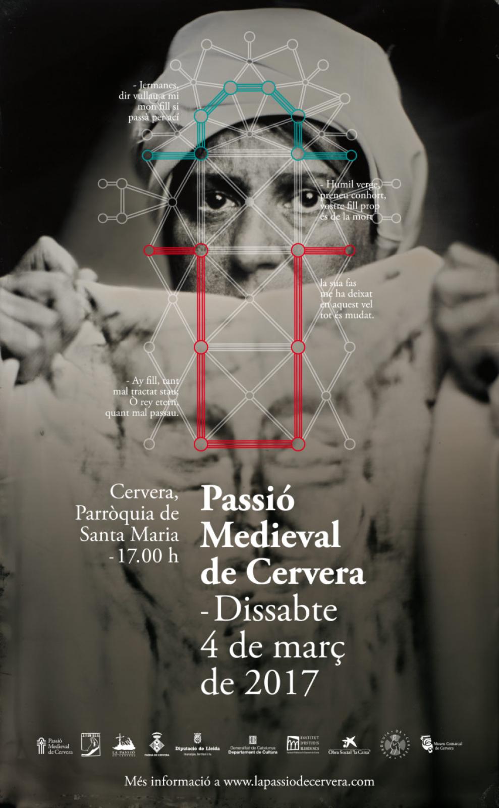 cartell Passió Medieval de Cervera 2017