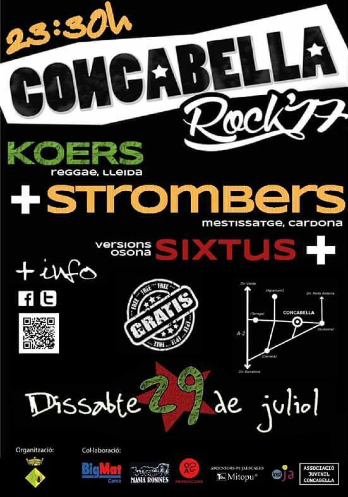 cartell ConcabellaRock17