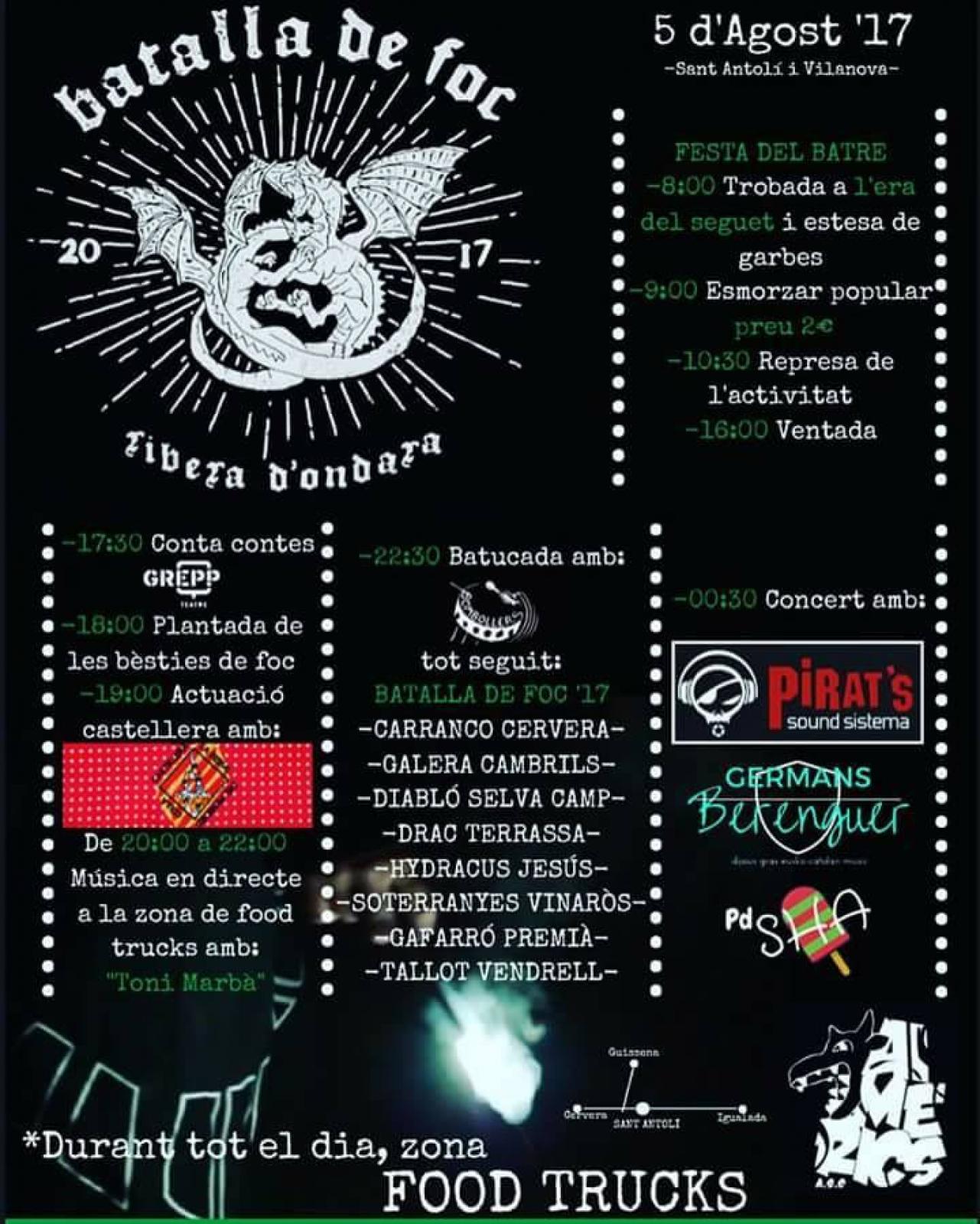 cartell 4a Batalla de Foc