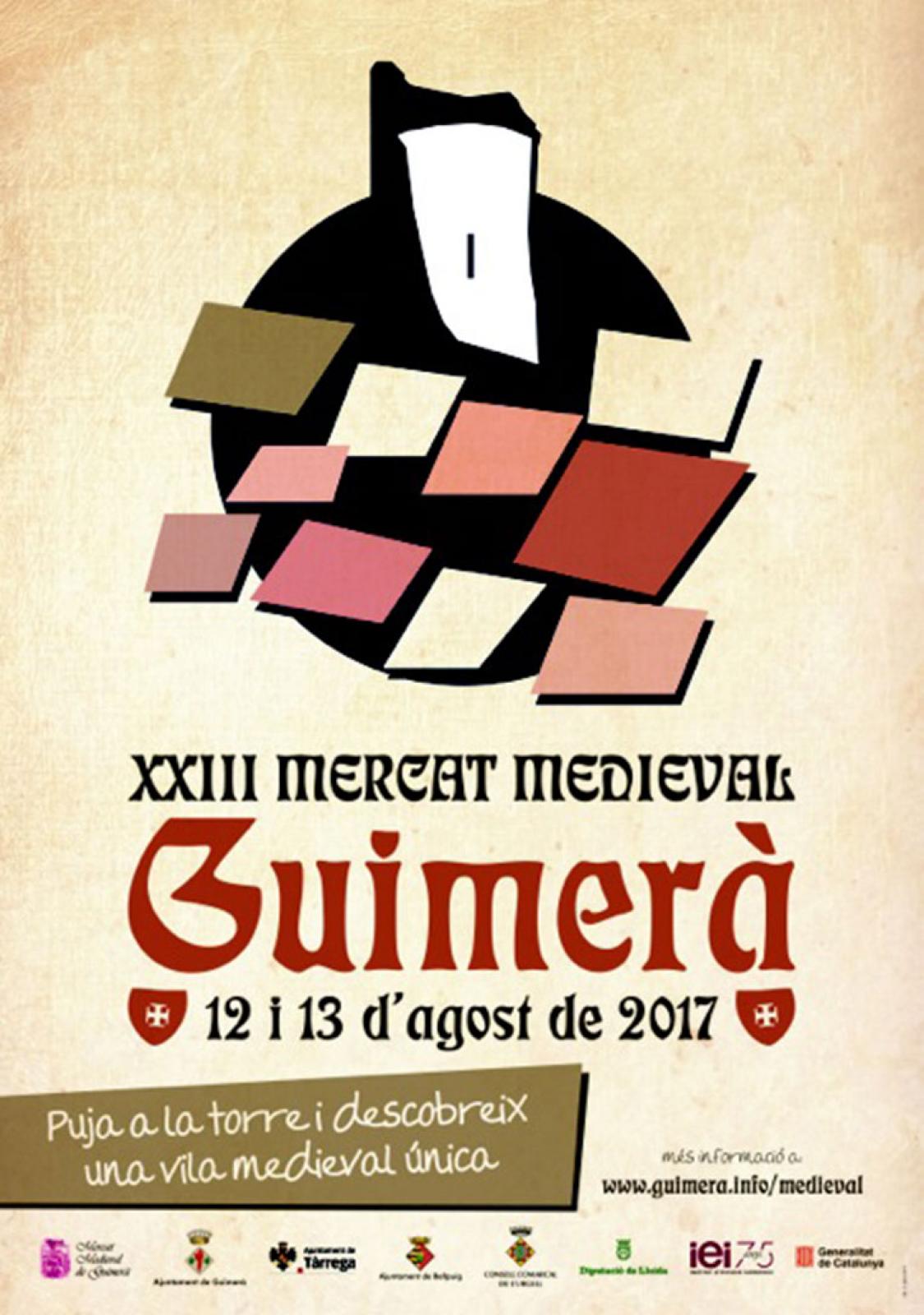 cartell XXIIIè Mercat Medieval de Guimerà