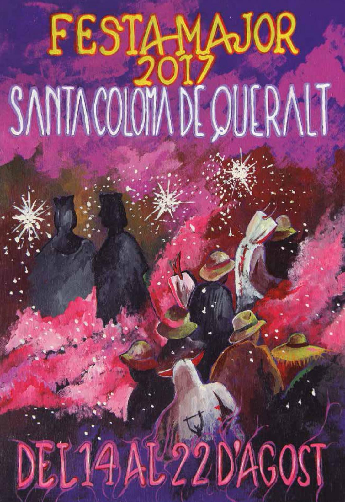 cartell Festa Major de Santa Coloma de Queralt 2017