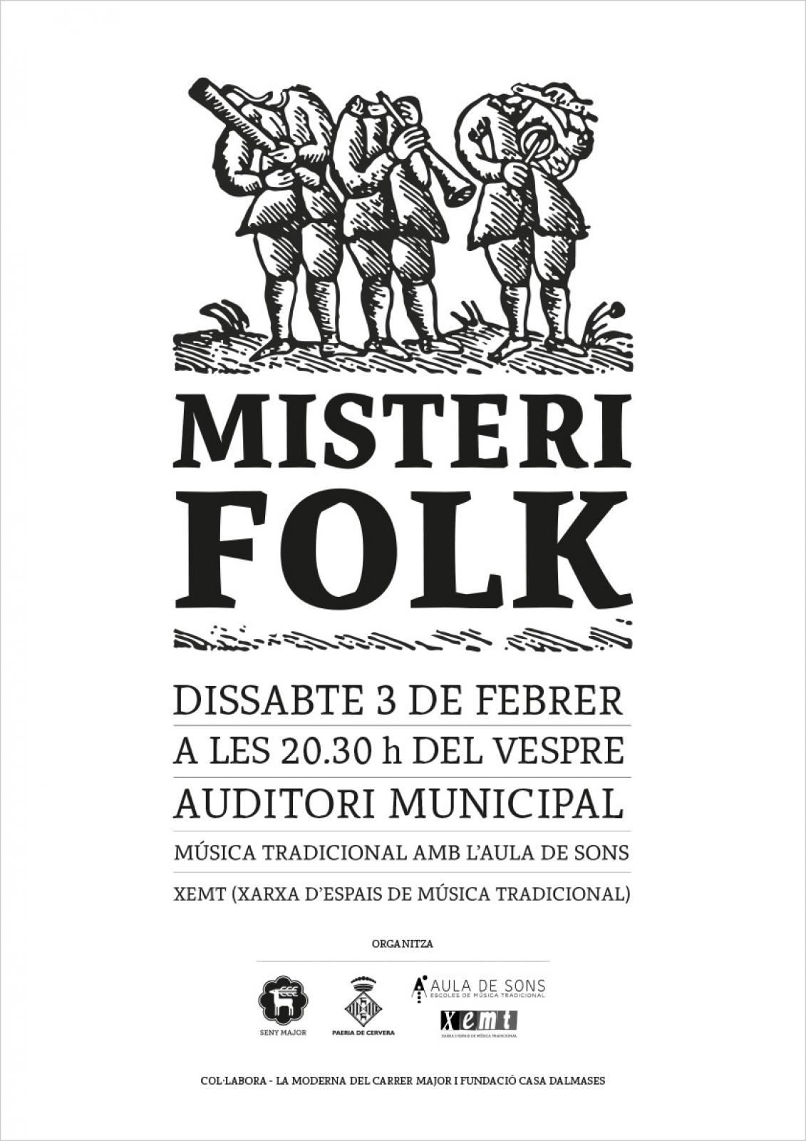 cartell Misteri Folk 2018