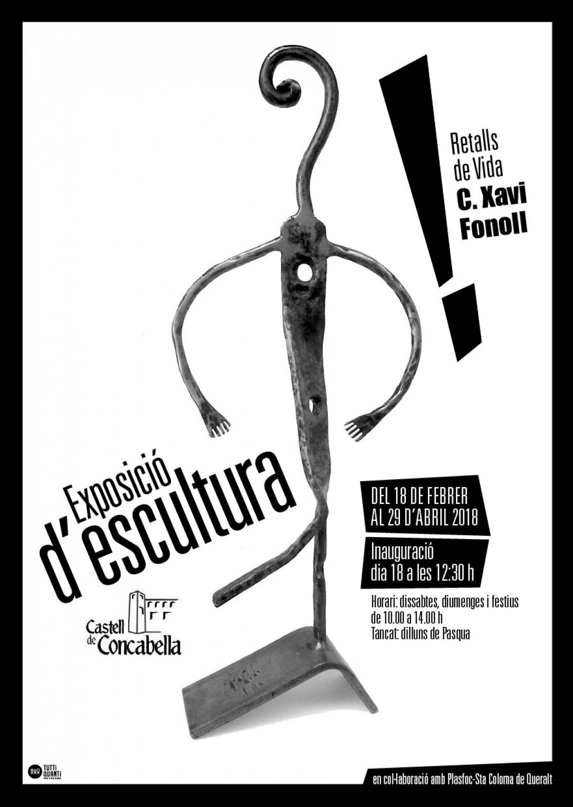 Exposició d'escultura 'Retalls de Vida'