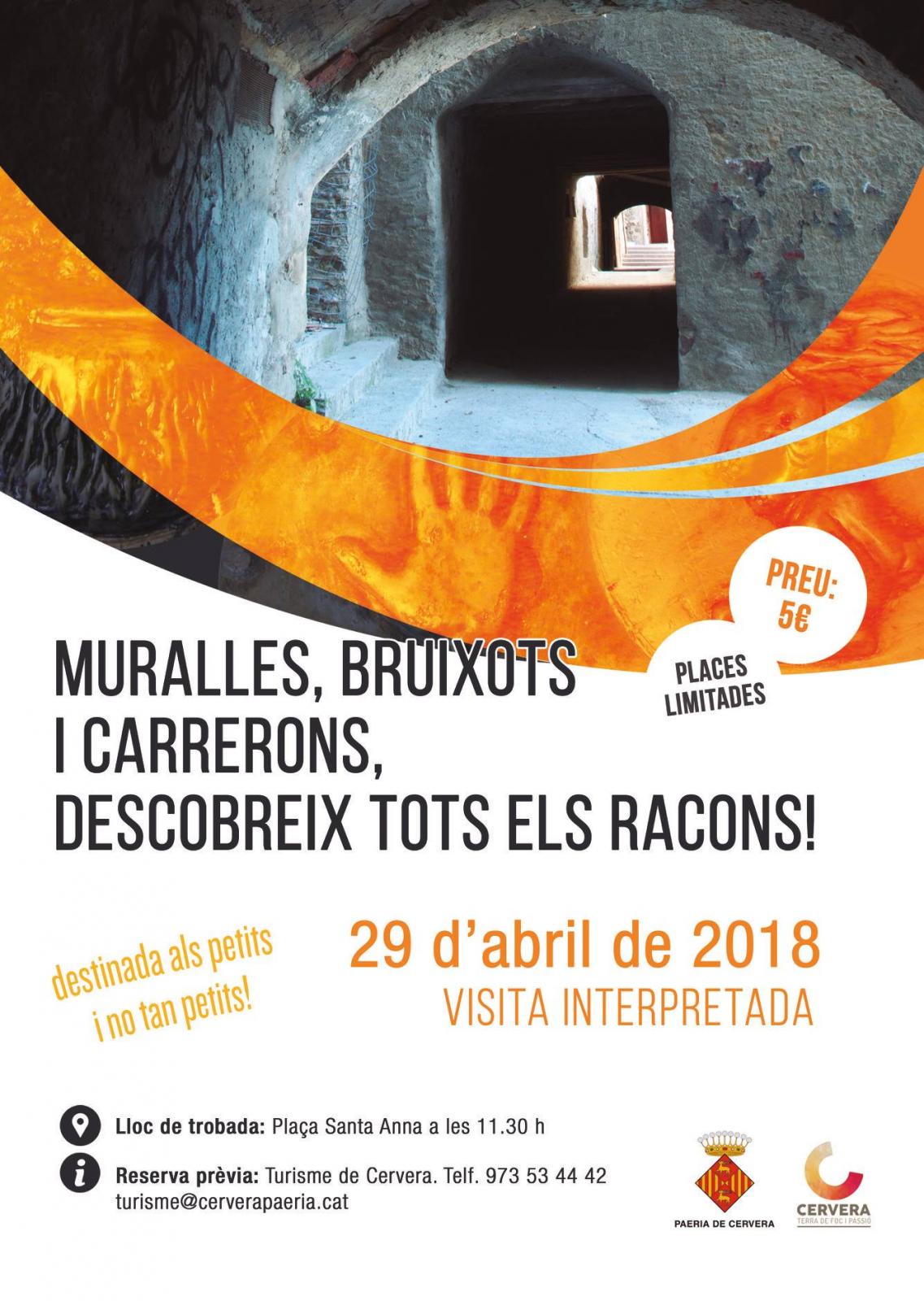 Visita interpretada 'Muralles, bruixots i carrerons, descobreix tots els racons!'