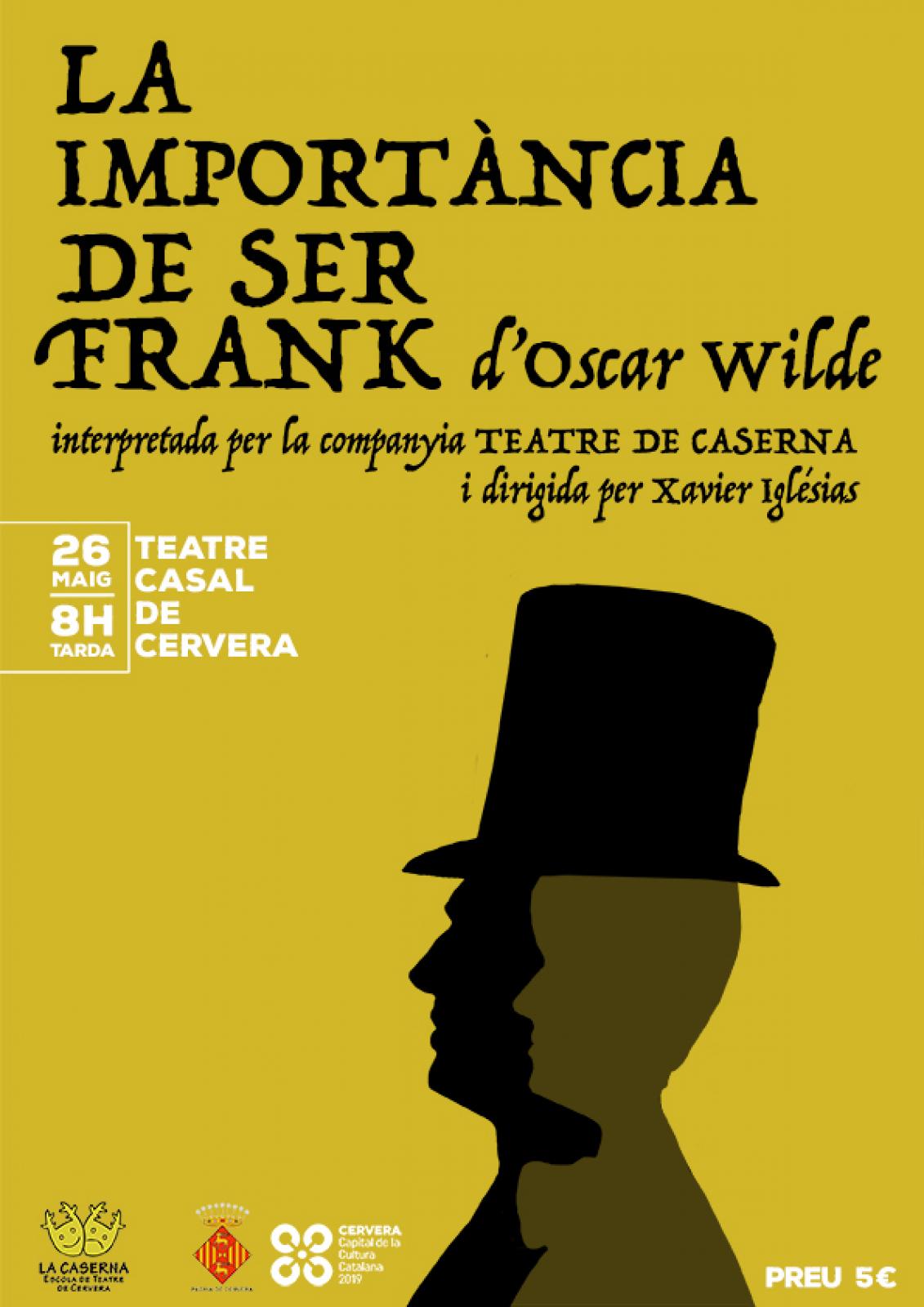 TEATRE: La importància de ser Frank