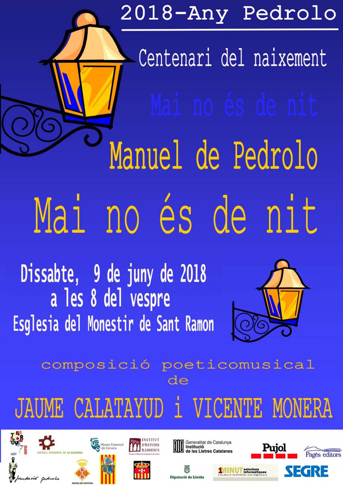 Recital poètic-musical 'Mai no és de nit'