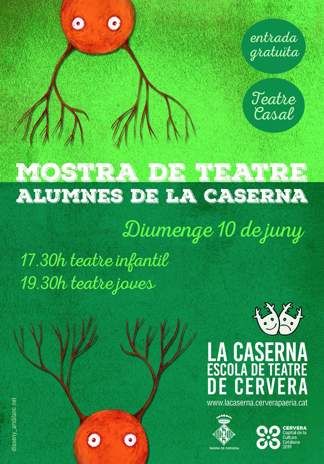 Mostra de Teatre dels alumnes de La Caserna