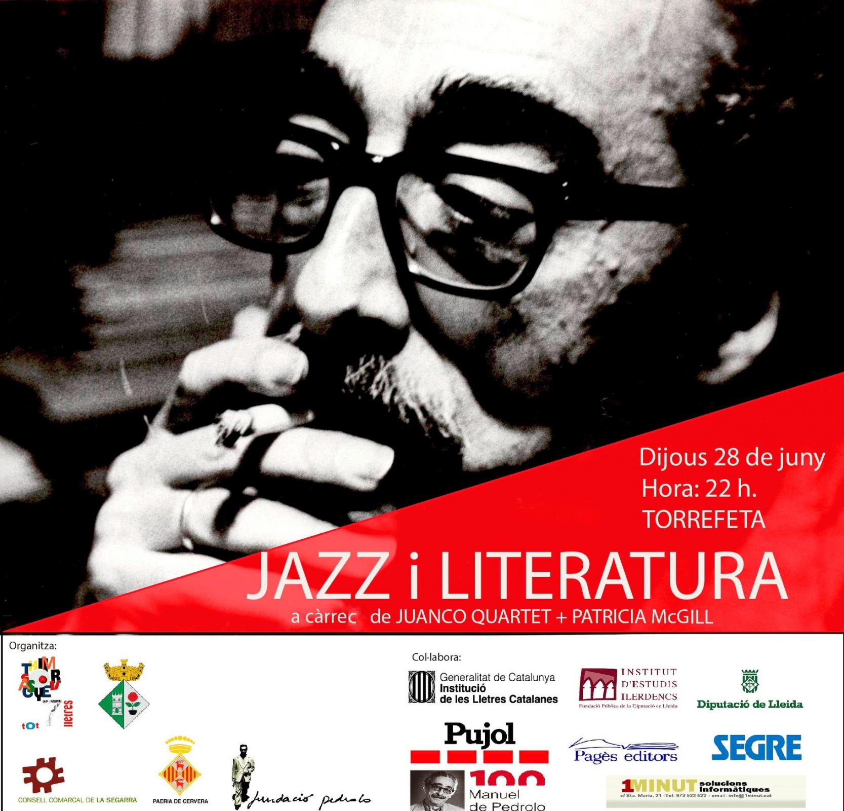 Any Pedrolo 'Jazz i Literatura' a Torrefeta