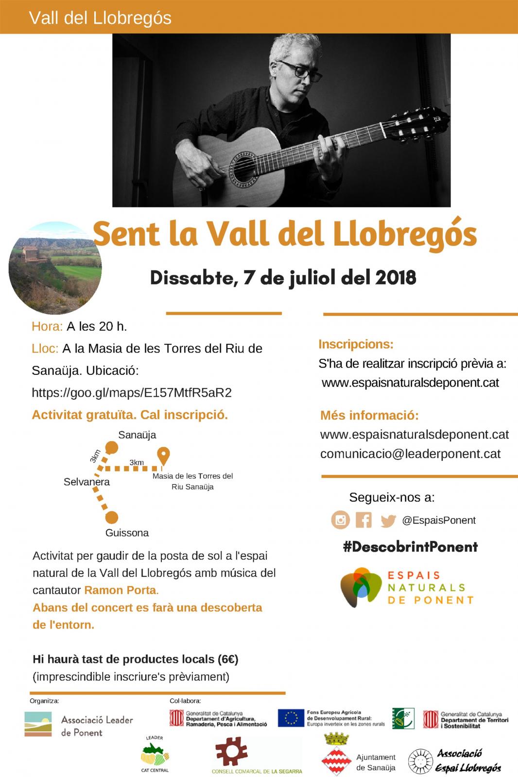 cartell Sent La Vall del Llobregós cartell Sent La Vall del Llobregós