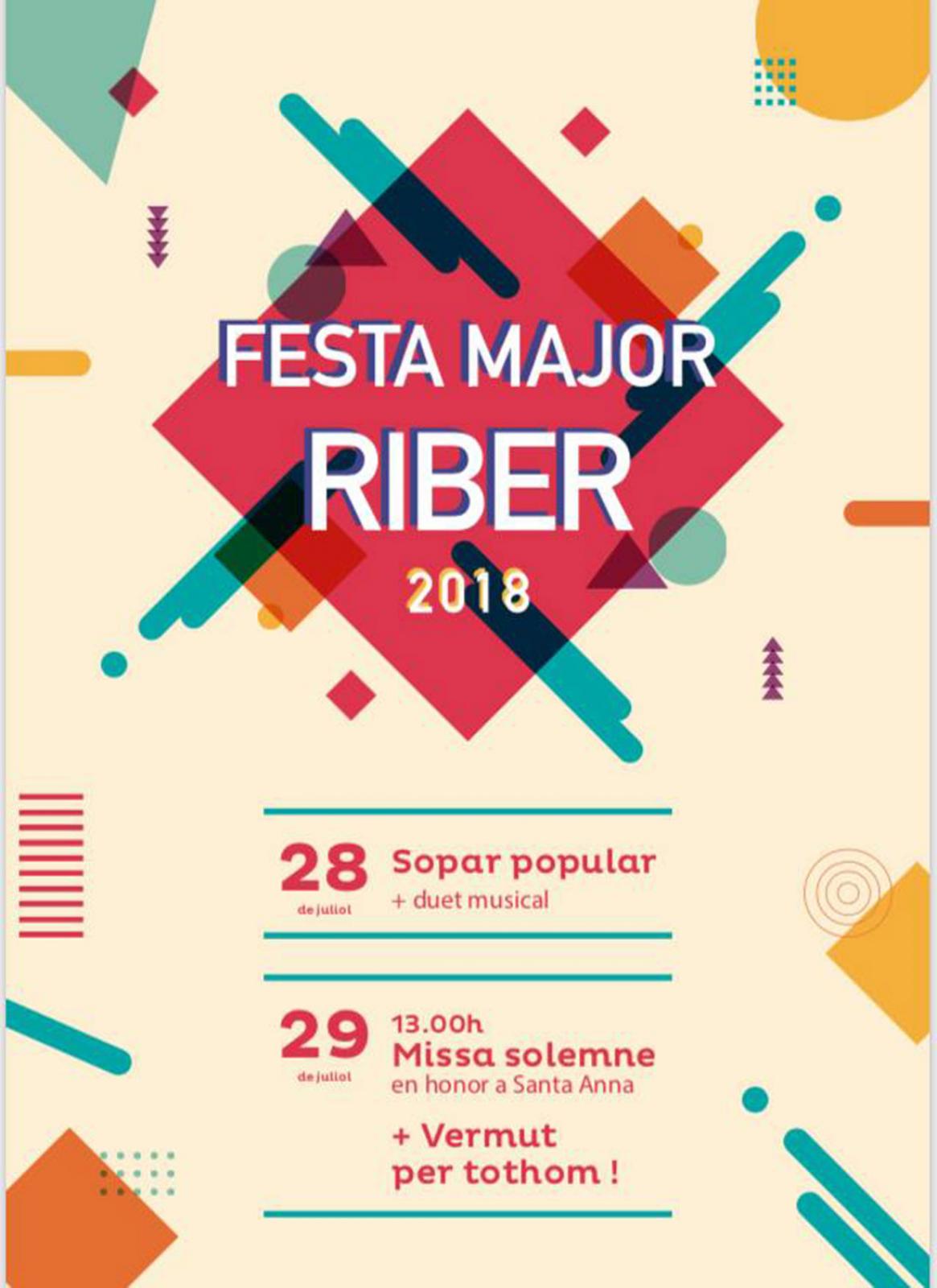 Festa major de Riber 2018