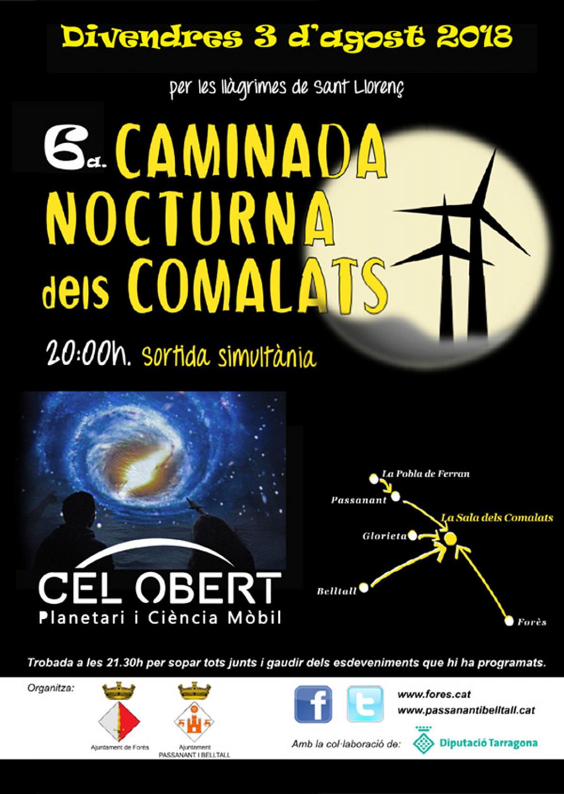 6a Caminada Nocturna dels Comalats