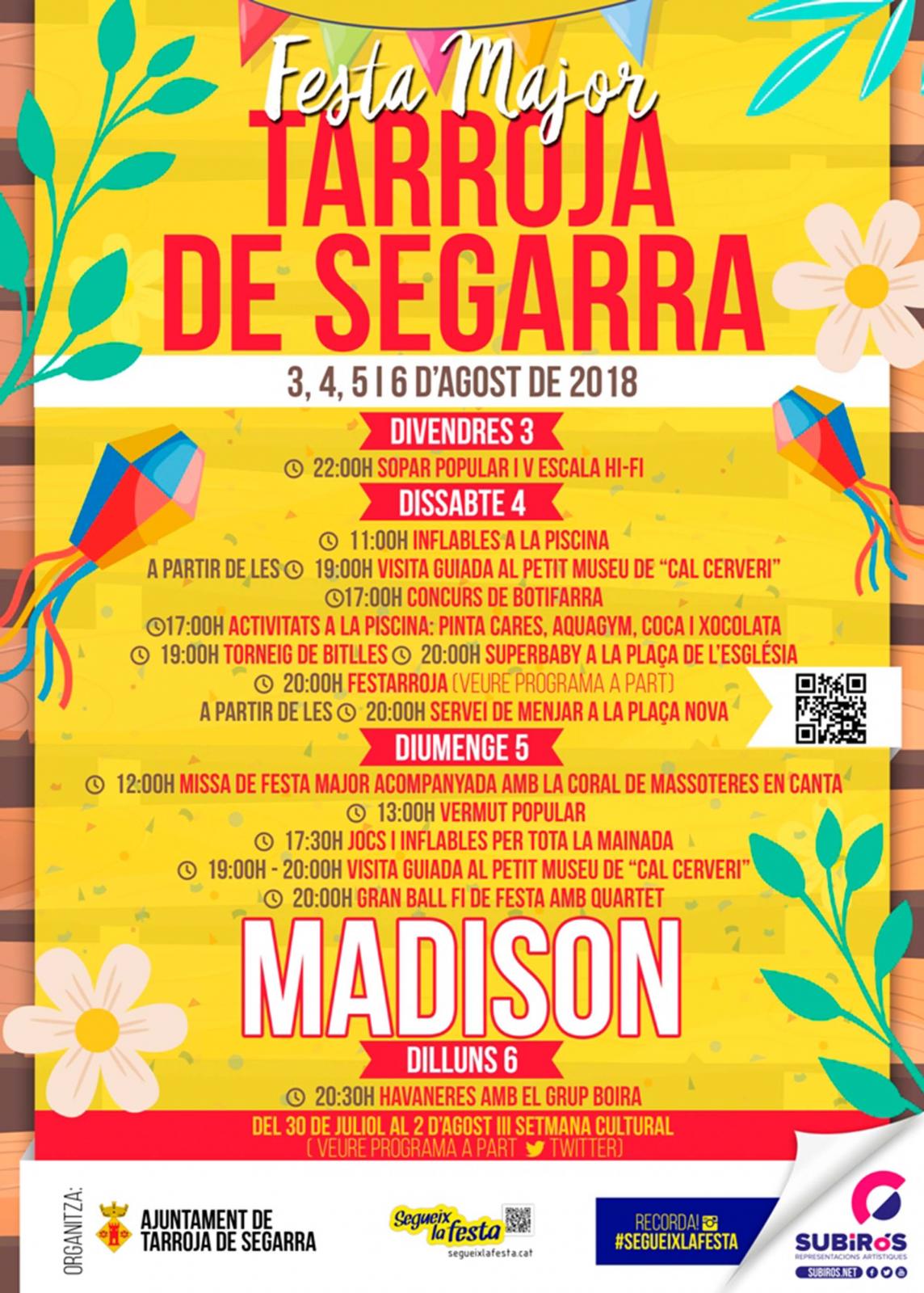 Festa major Tarroja 2018