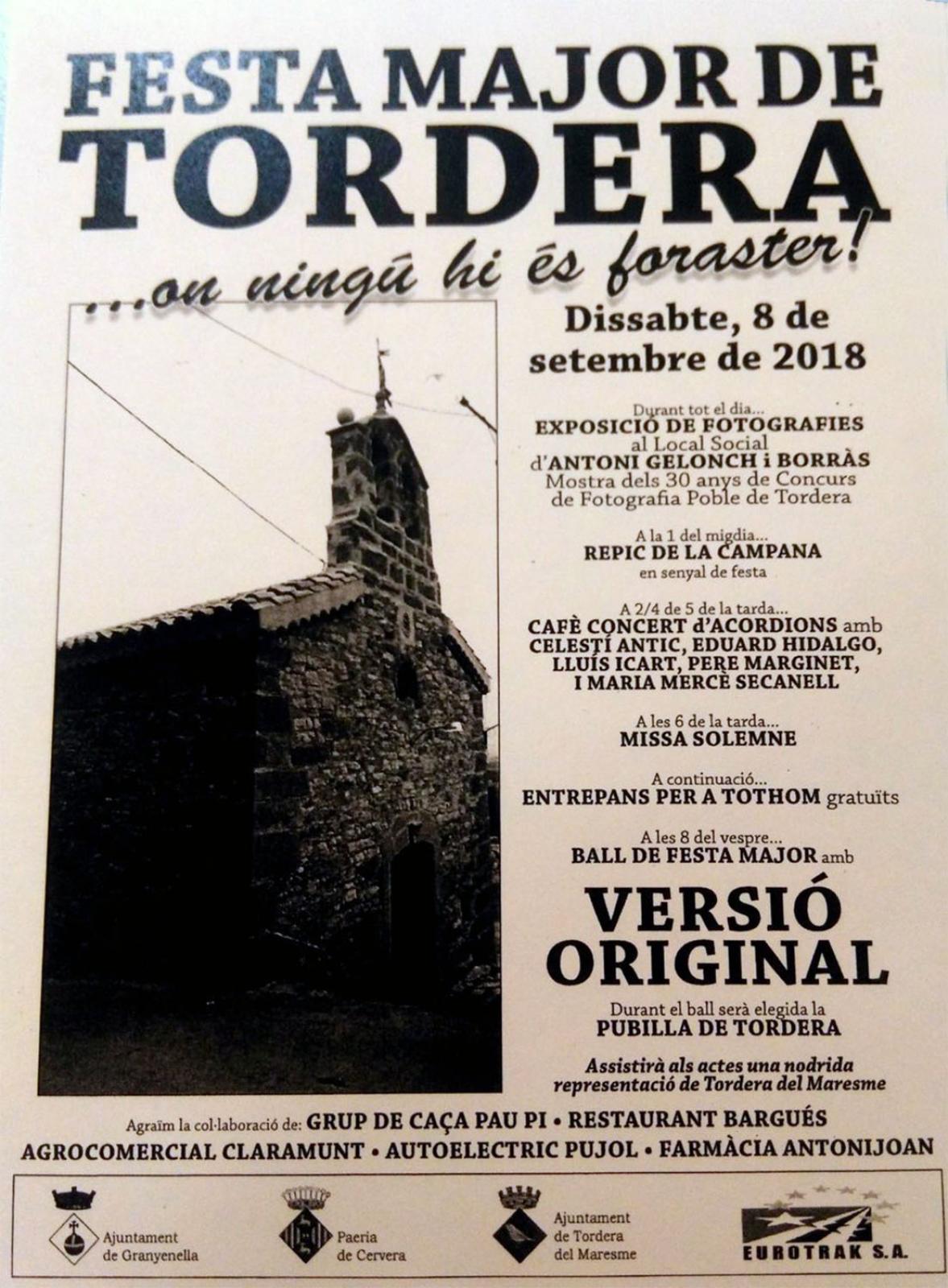 Festa Major de Tordera 2018